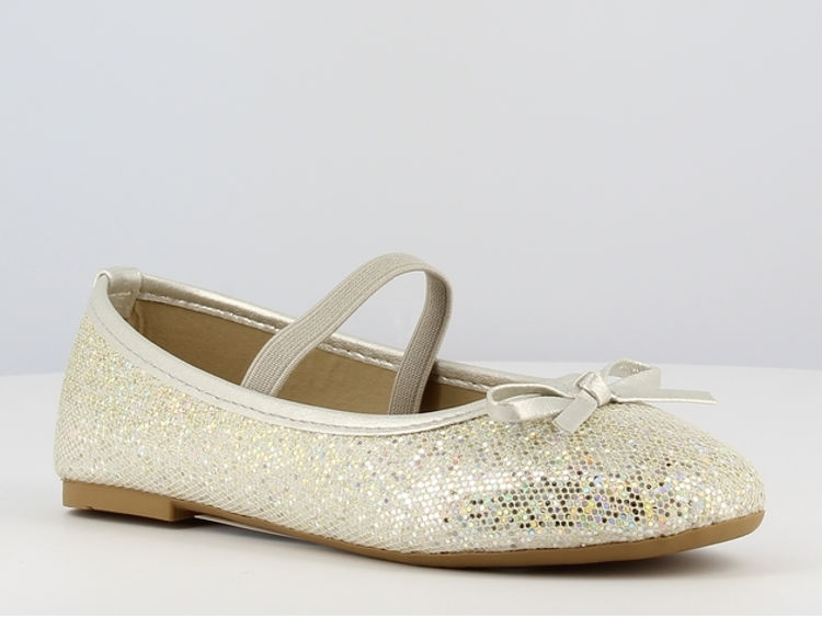 Picture of B145583 Silver Ballerina Shoes With Glitters size 28-35